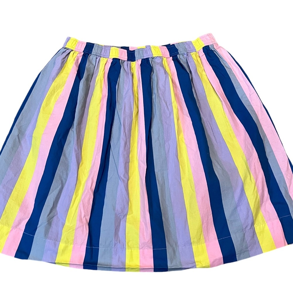 Hanna Andersson Colorful Striped A-Line Skirt size 14